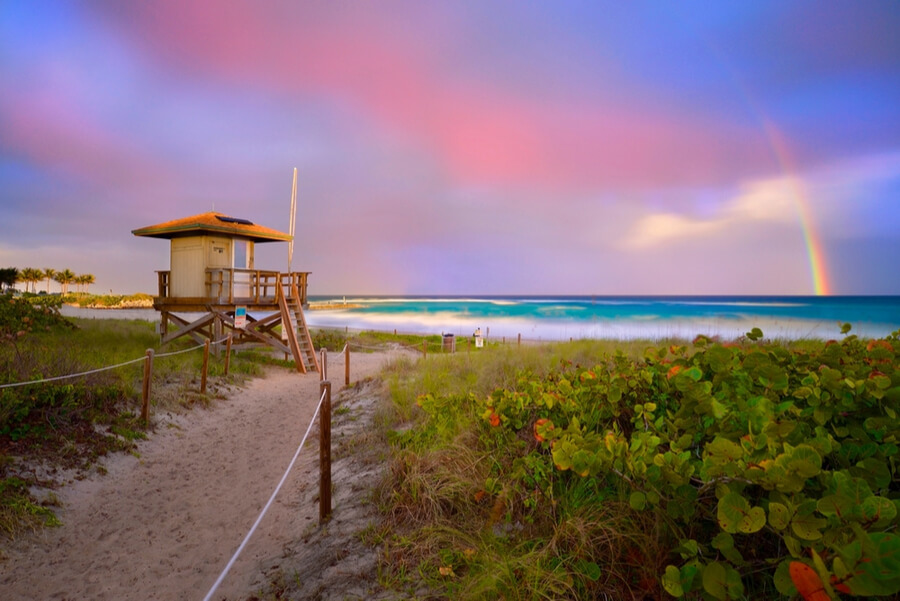 Boca Raton beach, Florida
