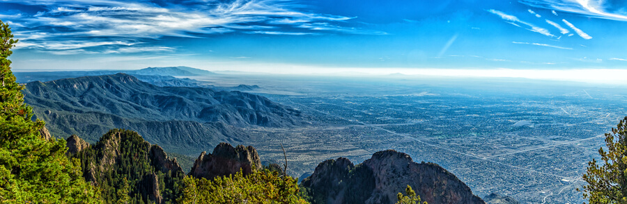 A view of Albuquerque, New Mexico