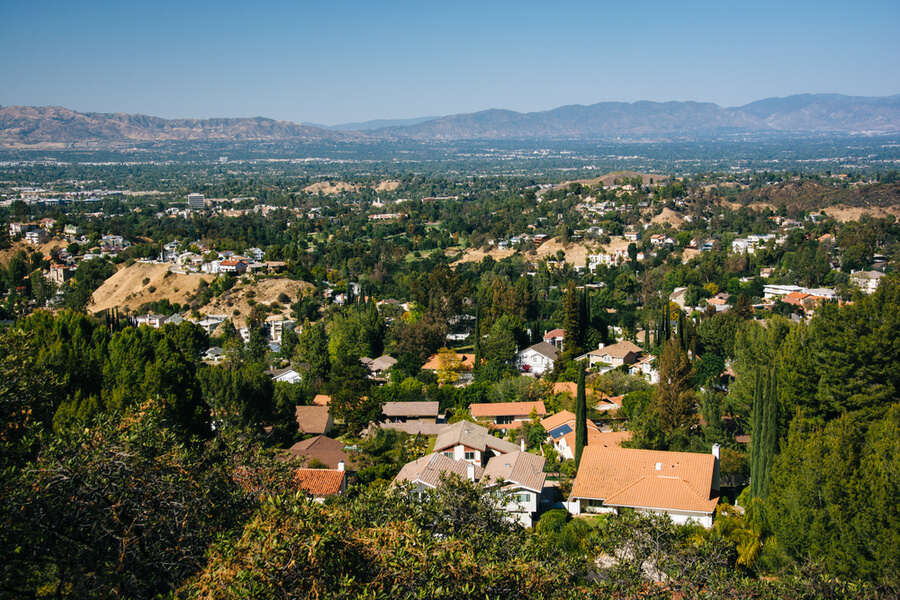 Topanga Overlook, in Topanga, California