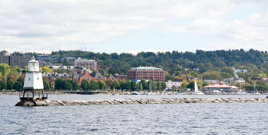 Burlington, Vermont is the largest city in the state